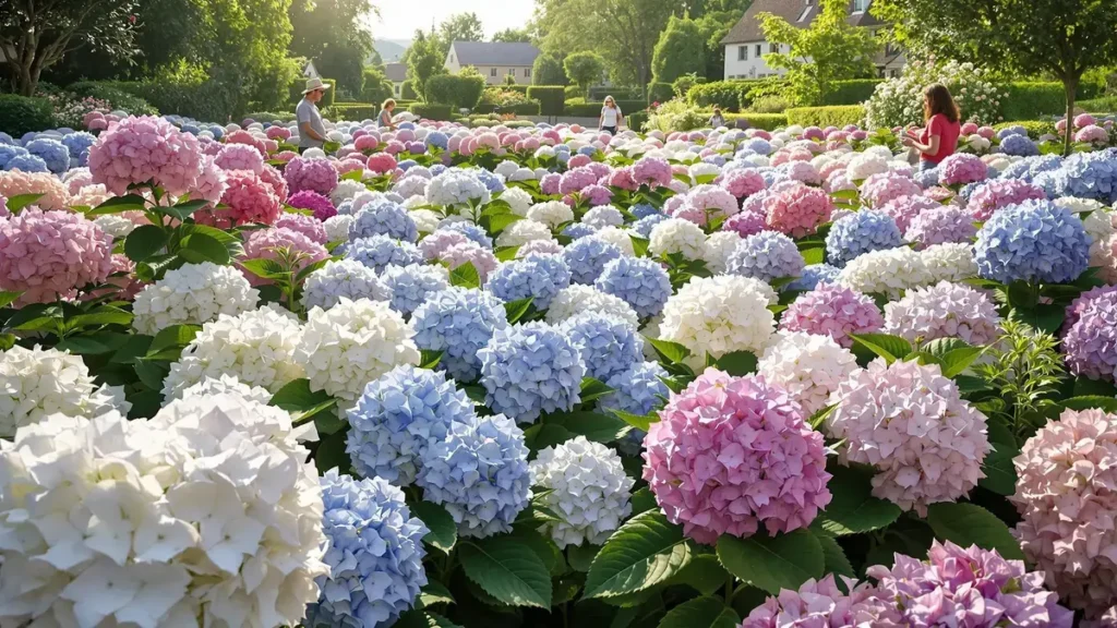 Van XXL-hortensias om uw tuin te transformeren in een ware schoonheidsoase